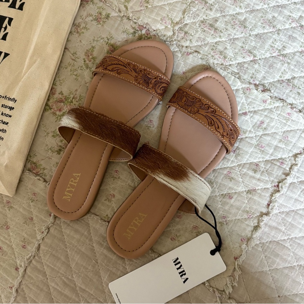 brand new myra sandals